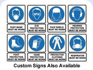 Construction signage and custom signs